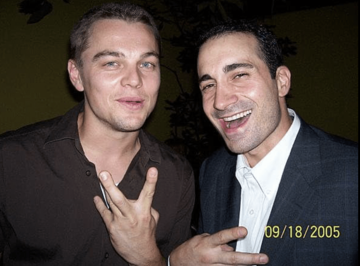 Leonardo DiCaprio and Jay Giannone